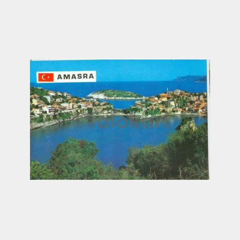 1980 Amasra Konulu Kartpostal