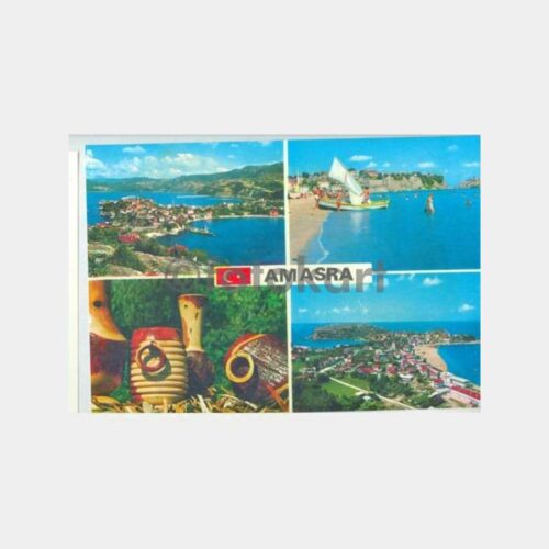 1982 Amasra Konulu Kartpostal