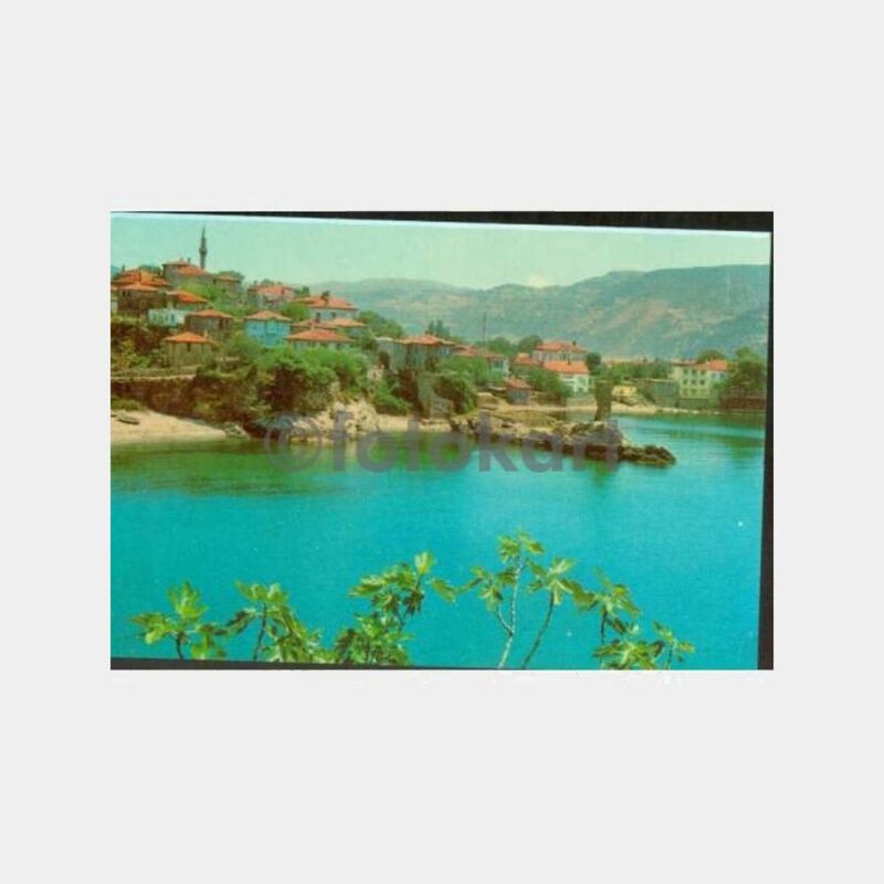 1970 Amasra Genel Görünüş Kartpostal