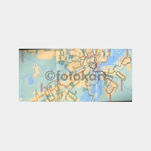 2007 Amsterdam Ulaşım Haritası Broşür