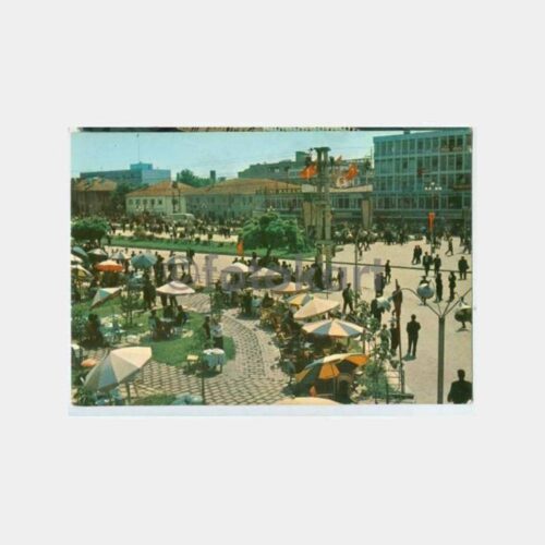 1966 Adapazarı Bulvar Görünüş Kartpostal