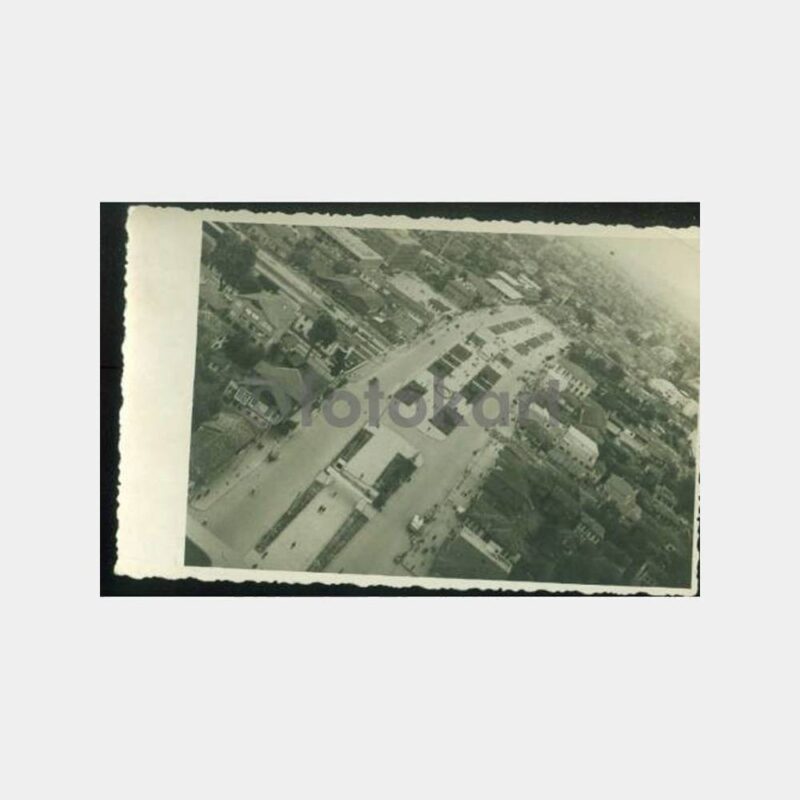 1950 Adapazarı Hürriyet Bulvarı Görünüş Kartpostal
