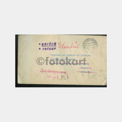 1955 Kocamemioğlu Çamlıca Damgalı Zarf