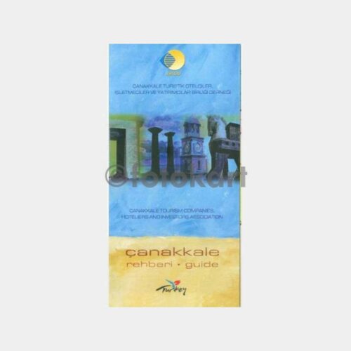 2005 Çanakkale Haritalı Turizm Rehberi