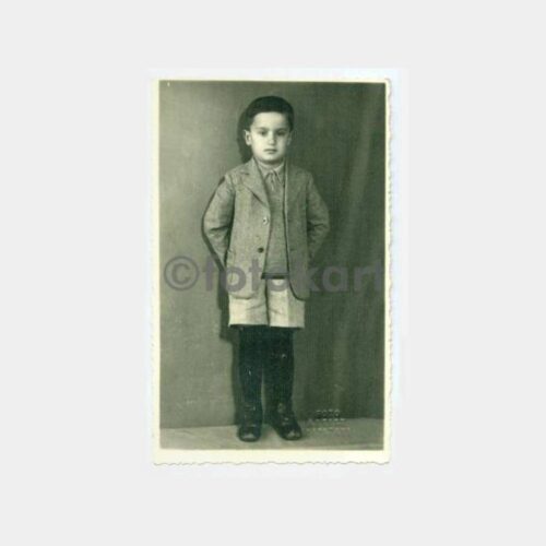 1947 Adapazarı Foto Artist Erkek Çocuk Fotoğraf