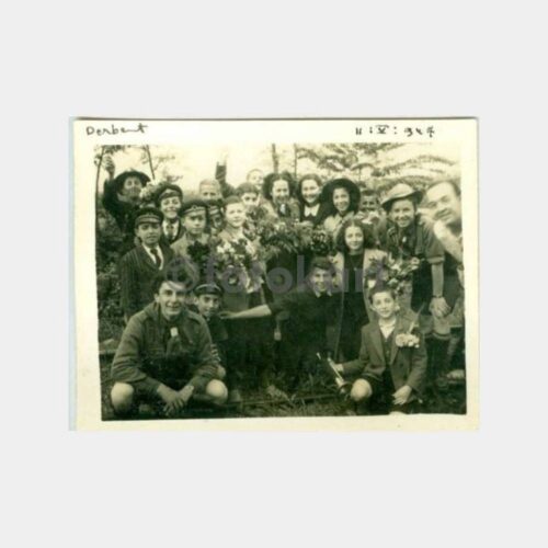 1947 Adapazarı Derbent Öğrenciler Fotoğraf