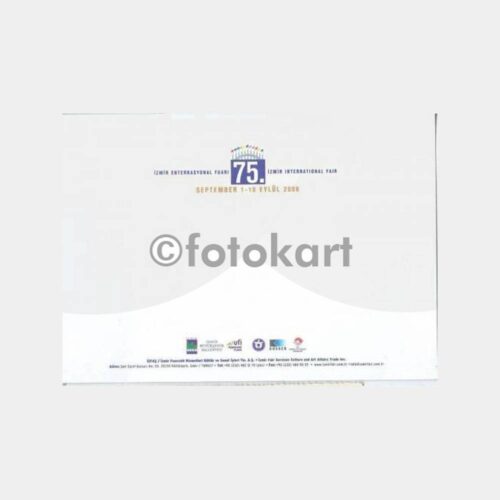 2006 İzmir Fuarı Antetli 75. Yıl Zarf
