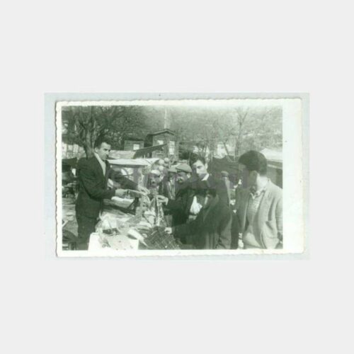 1958 İzmit Hereke Pazarı Görünüş Fotoğraf