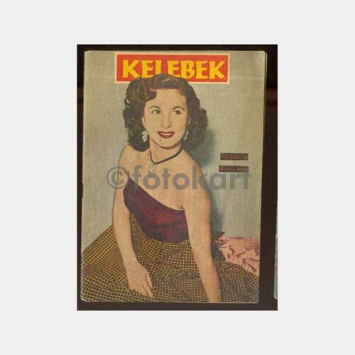 1952 Kelebek Sinema Dergisi - Hümaşah Hiçan - Radyo
