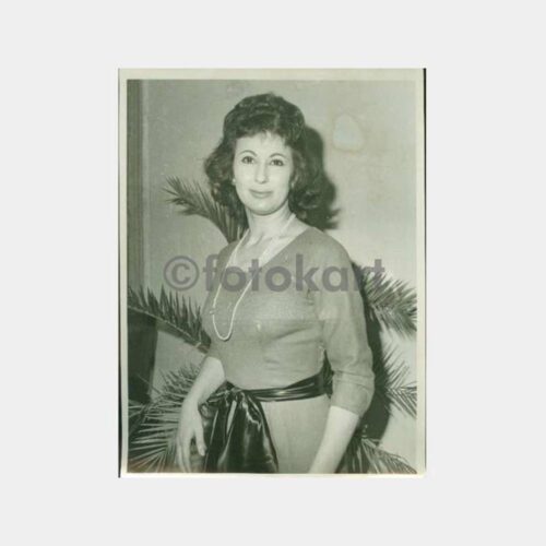 1950 Türk Sineması Hümaşah Hiçan Fotoğraf