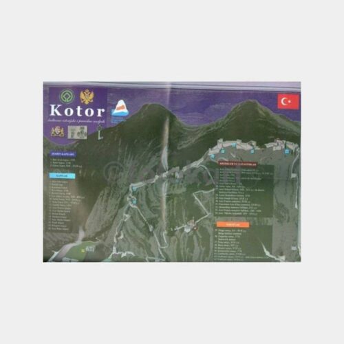 Karadağ Kotor Şehir Haritası