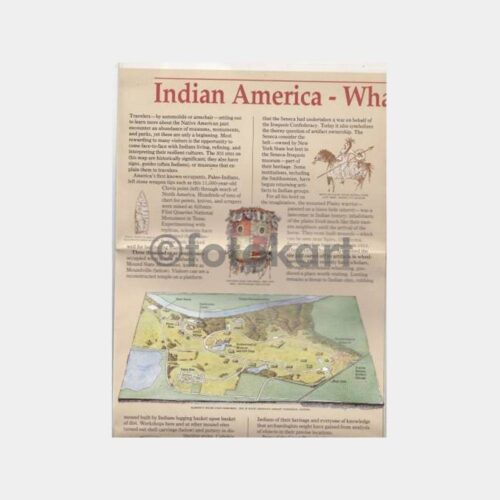 National Geographic - ABD Kızılderili Haritası