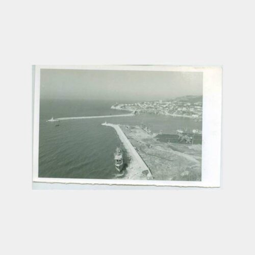 1955 Zonguldak Limanı Vapur Konulu Fotoğraf