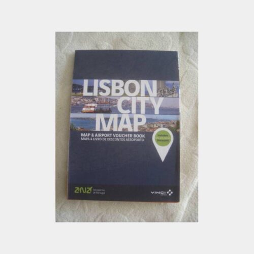 Portekiz Lizbon Turistik Şehir Haritası