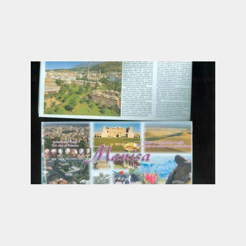 Manisa Şehir Haritası Turistik Broşürü