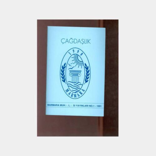 1991 Marmara Mason Loca Yayını Çağdaşlık Kitapçık