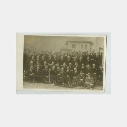 1930 Ankara İnönü-Özalp Okul Ziyaret Fotoğraf
