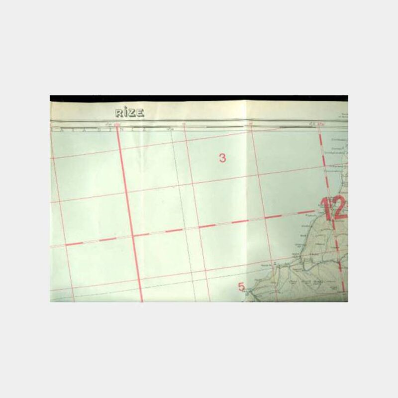 1945 Rize Haritası