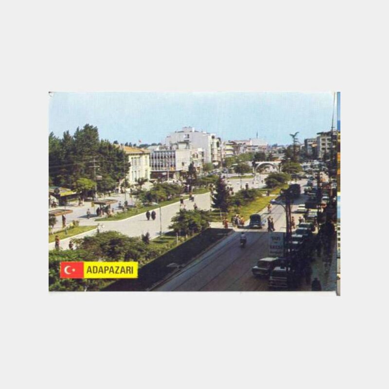 1985 Adapazarı Genel Görünüş Kartpostal