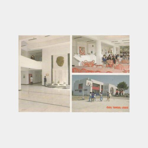 1980 Adapazarı Özel Tansel Lisesi Kartpostal