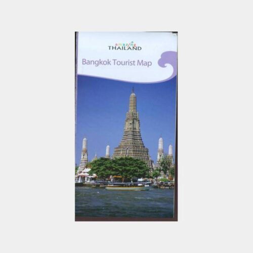 2010 Tayland Bangkok Turistik Haritası