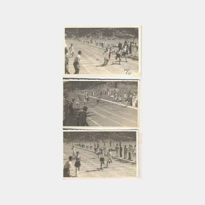 1941 Zonguldak Atletizm Yarışması 5 Adet Fotoğraf