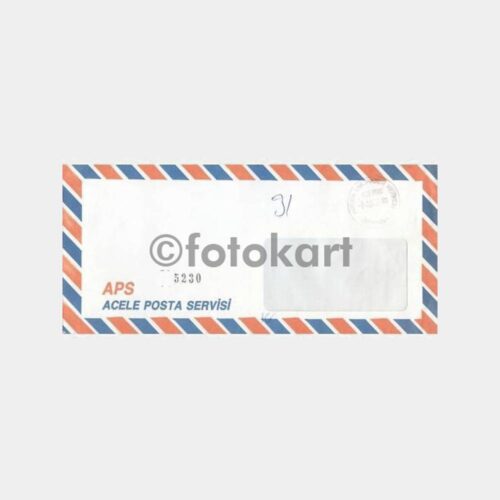 1990 Acele Posta Servisi Alo Post Damgalı Zarf