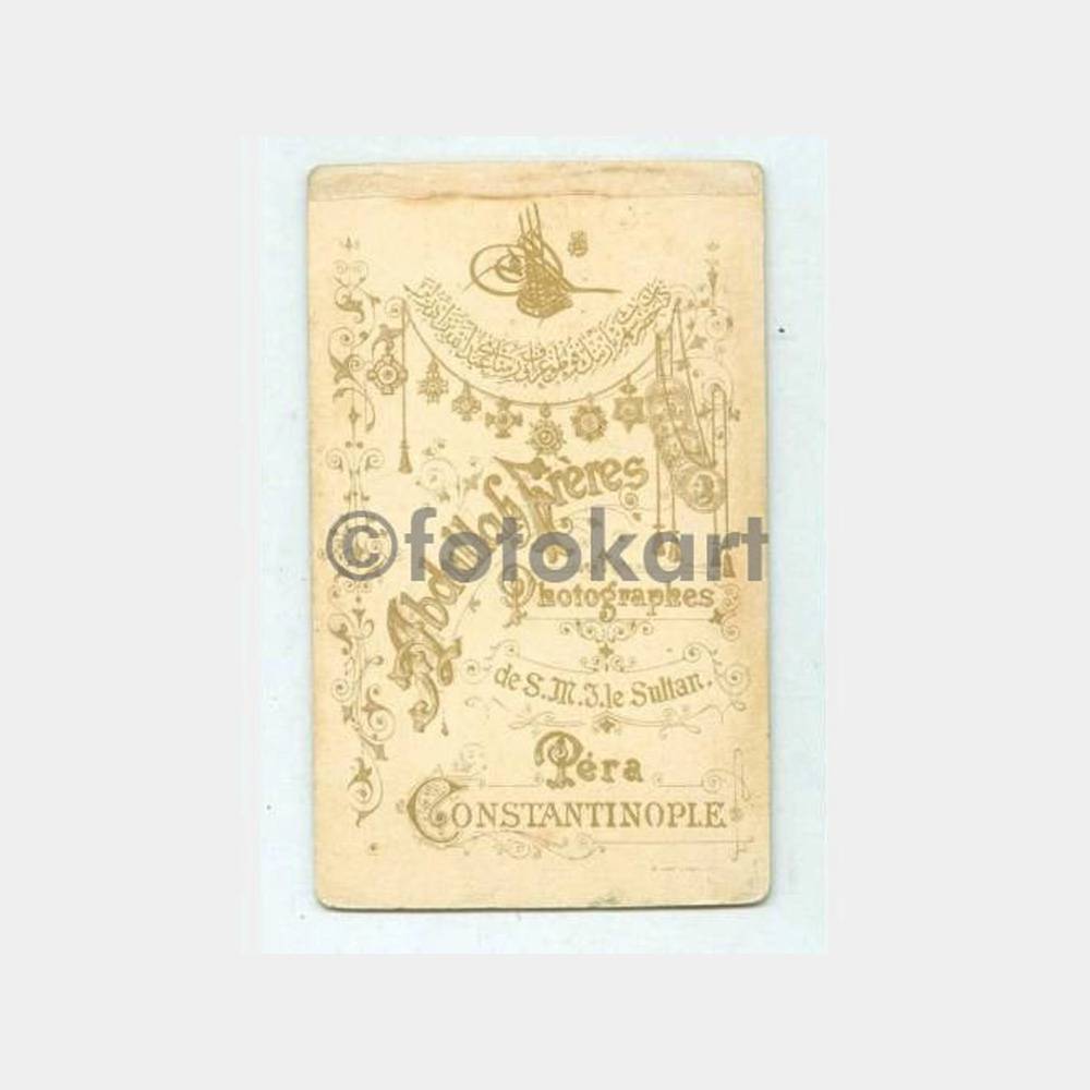 1900 Abdullah Biraderler Kadın Stüdyo Fotoğraf - Görsel 2