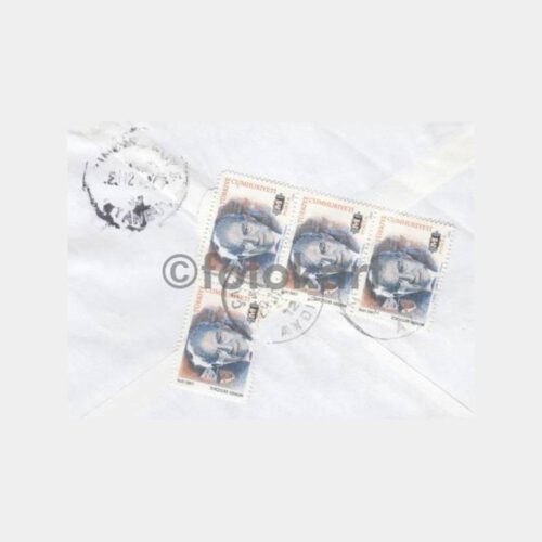 2001 Aydın Çakır Posta Damgalı Zarf