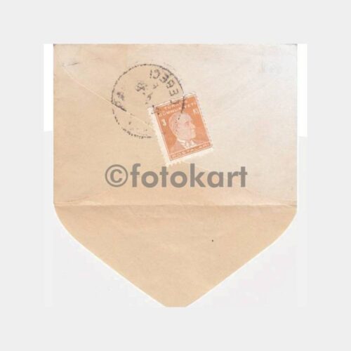 1940 Ankara Cebeci Posta Damgalı Zarf