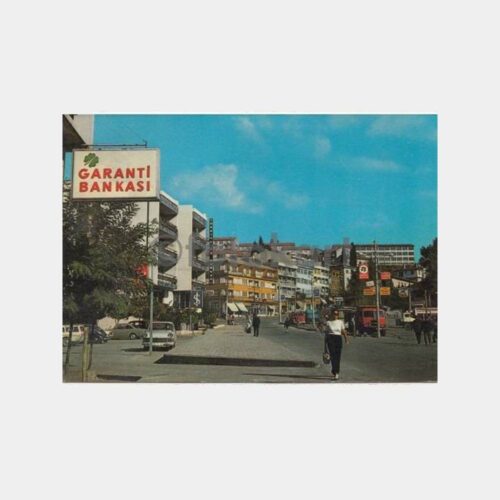 1980 Zonguldak Ereğli Garanti İş Bankası Kartpostal
