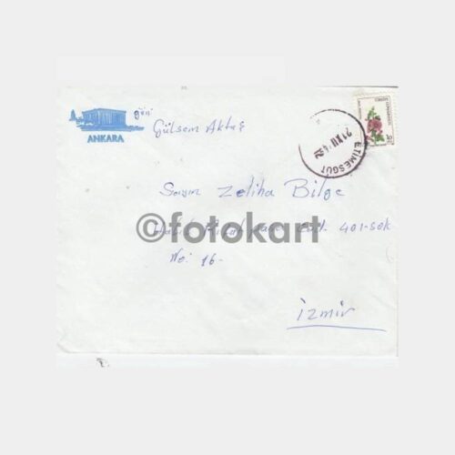 1984 Ankara Etimesgut Posta Damgalı Zarf