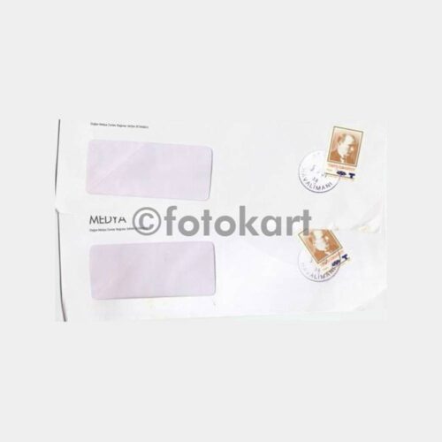 Atatürk Havalimanı Posta Damgalı 2 Adet Zarf