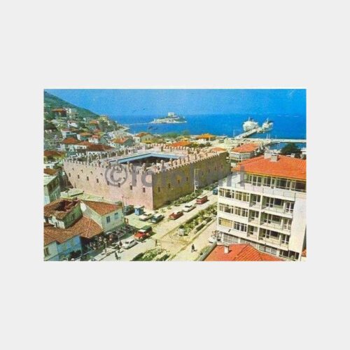 Kuşadası Kervansaray ve Güvercinada Kartpostal