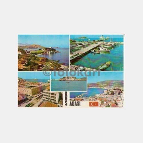 Kuşadası 5 Değişik Görünüm Kartpostal