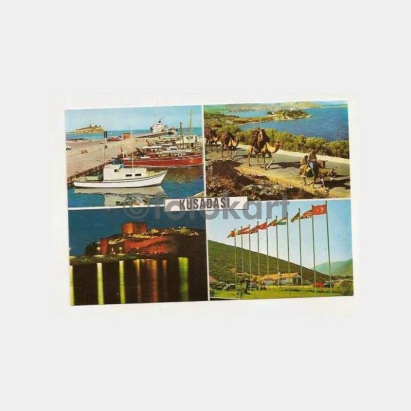 Kuşadası 4 Görünüş Kartpostal