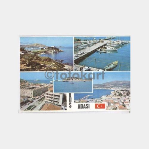 Kuşadası Şehirden Görünüş Kartpostal