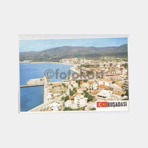 Kuşadası Şehirden Görünüş Kartpostal