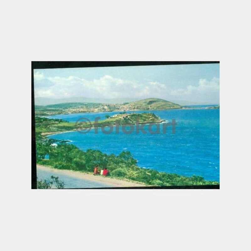 1966 Kuşadası Görünüş Doğan Kardeş Kartpostal