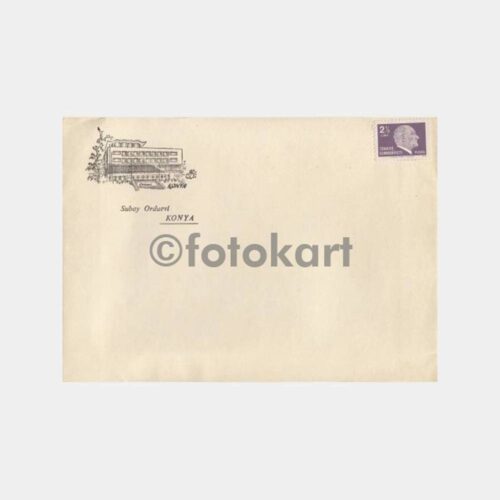 Konya Subay Orduevi Antetli Zarf