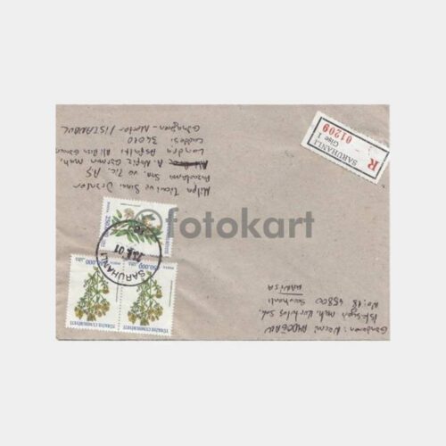 Saruhanlı Posta Damgalı Zarf