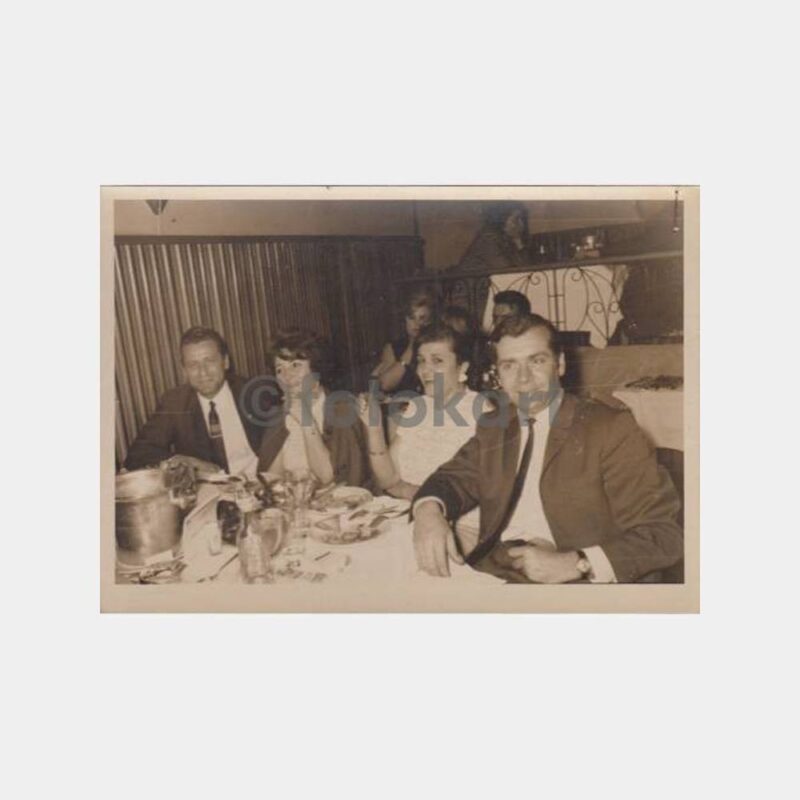 1966 Yemek Kültürü Konulu Fotoğraf