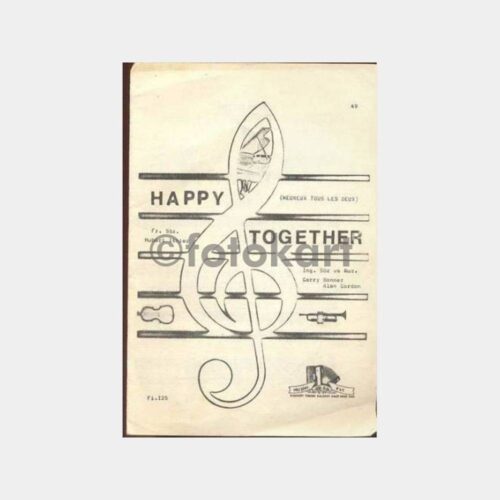 Happy Together Beatles Şarkı Sözü Notası