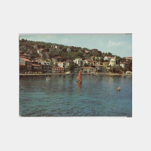 Burgazada Sahilden Görünüş Kartpostal