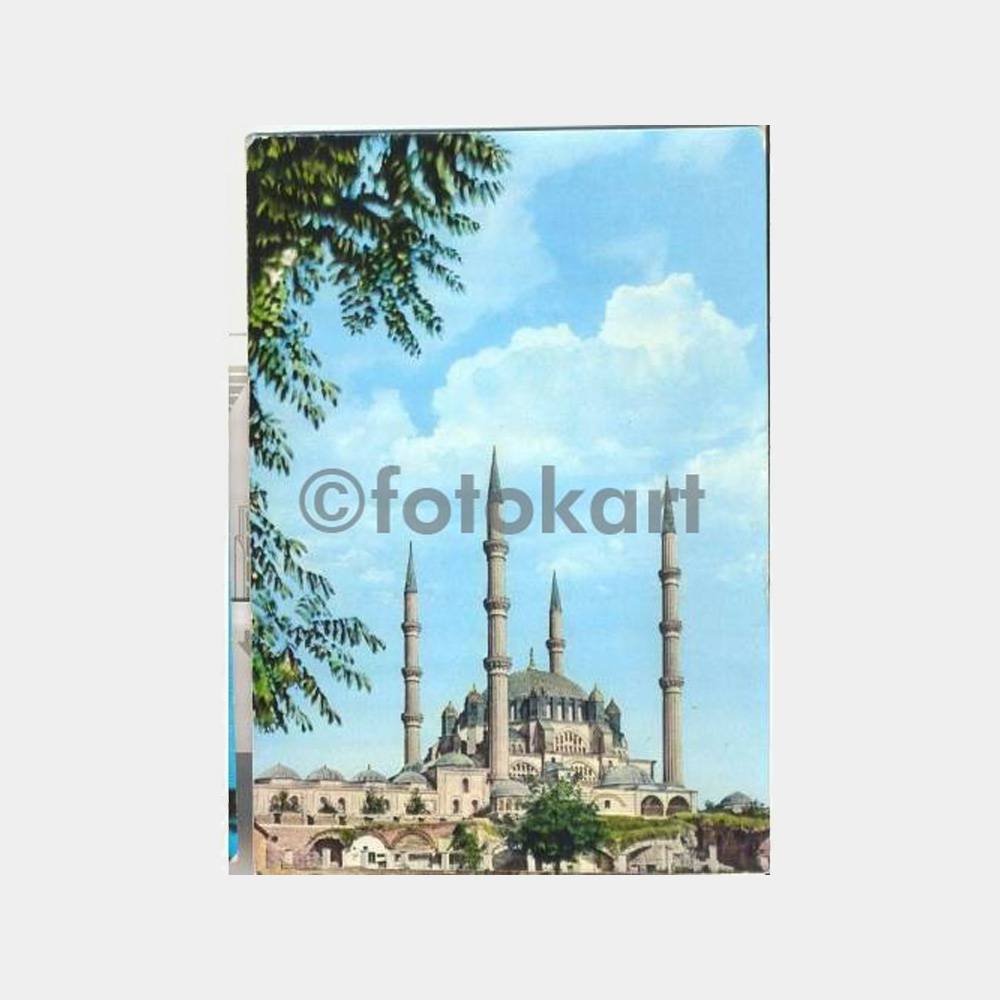 Edirne Selimiye Cami Gökçeatam Kartpostal