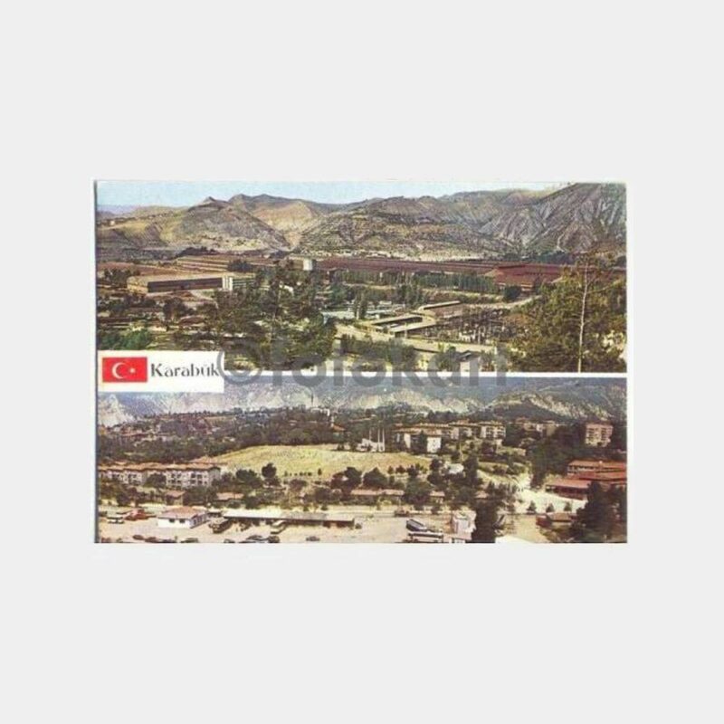 Karabük 2 Değişik Görünüş Kartpostal