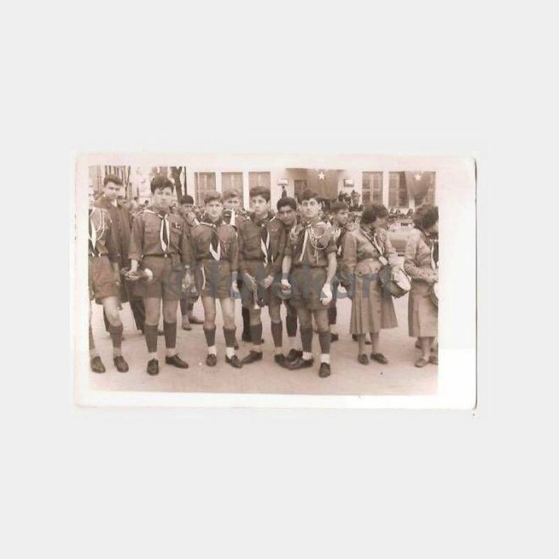 1957 - 23 Nisan Samsun İzci Öğrenciler Fotoğraf