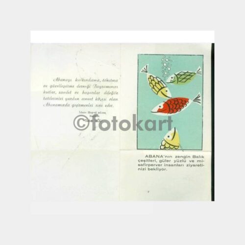 1960 Abana Turistik Çağrı Mektubu