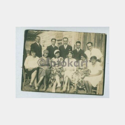 1930 Adalar Gezisi Aile Hatırası Fotoğraf