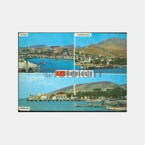1969 Marmara Adaları Görünüş Kartpostal